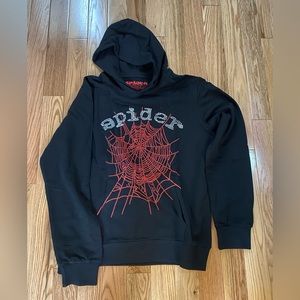 OG SP5DER WORLD WIDE RHINESTONE HOODIE XL